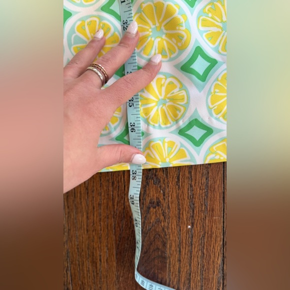 Sail To Sable STS Shift Dress Size Medium Sleeveless Yellow Lemon Green $2151748 - Picture 14 of 15